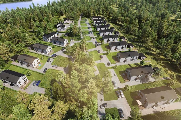 BRF Skogslängtan exteriör